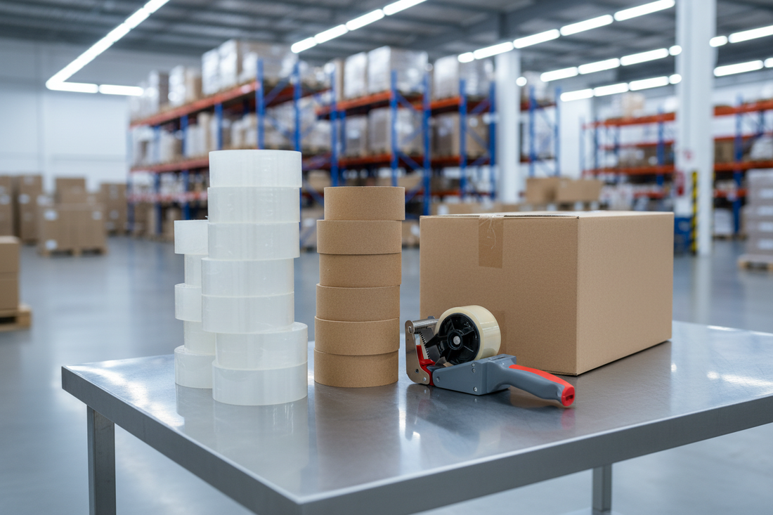 Carton Sealing Tape Utah: Acrylic, Hot Melt & Kraft Tape In Stock