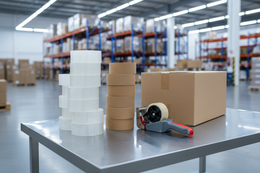 Carton Sealing Tape Utah: Acrylic, Hot Melt & Kraft Tape In Stock
