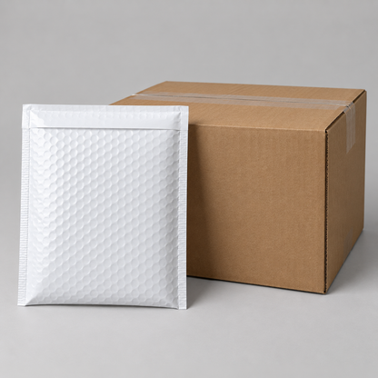 A case of bubble mailers