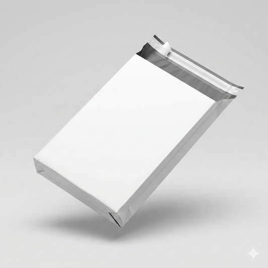 Flat Poly Mailers Gusset