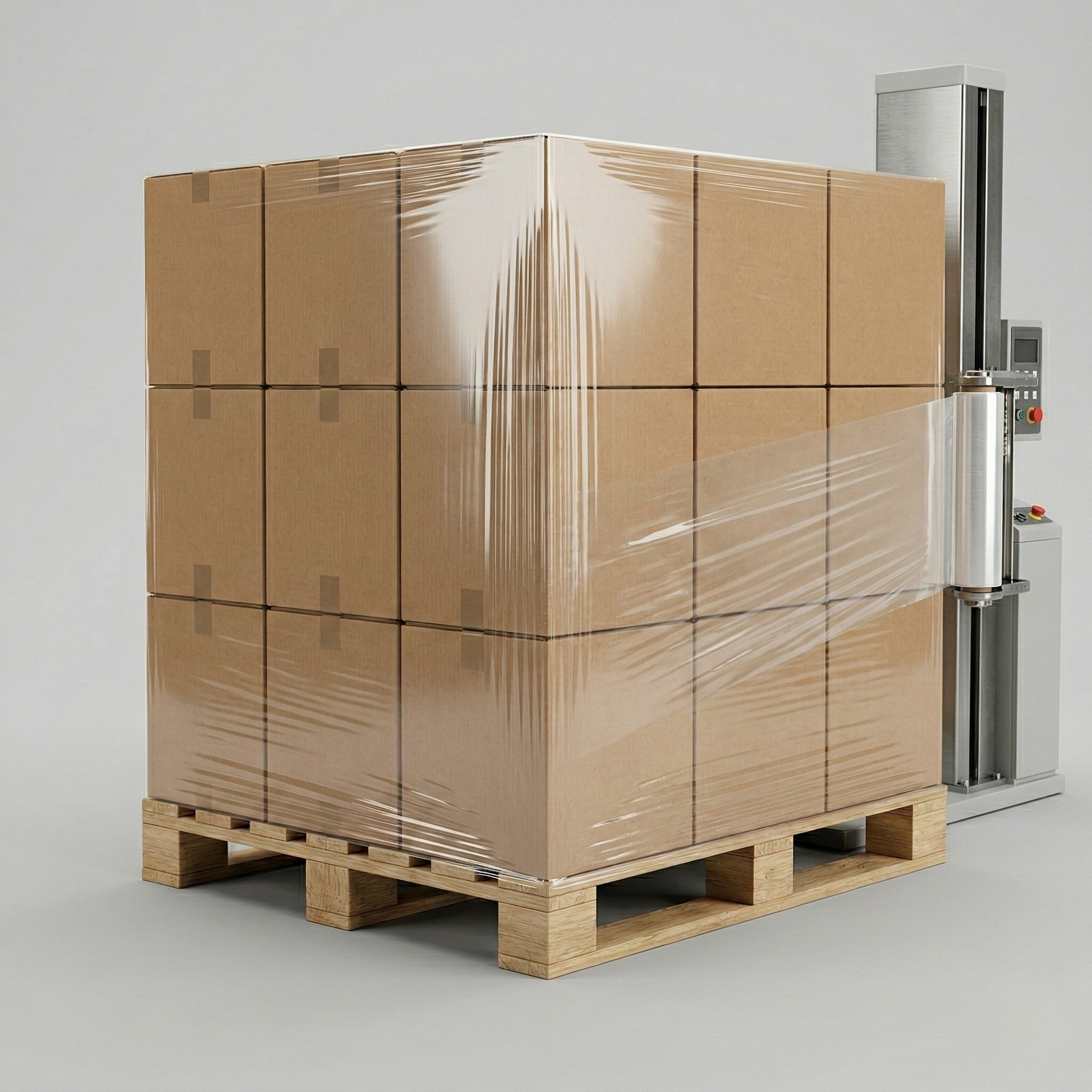 Blown Stretch Wrap — Machine Length — 20"x7500' 60 Gauge