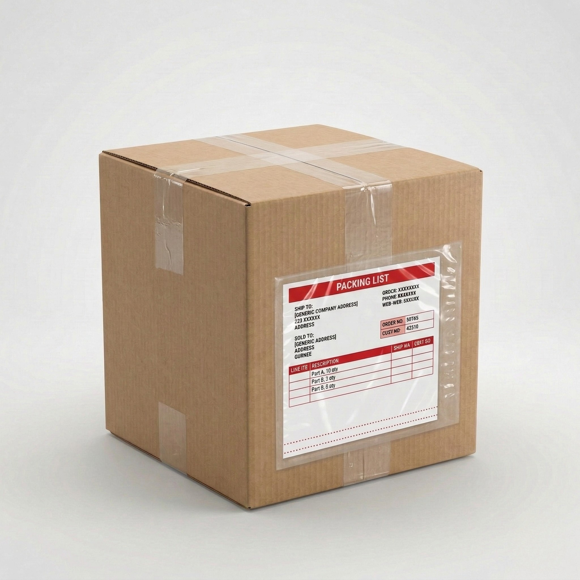 Clear Face Document Envelopes